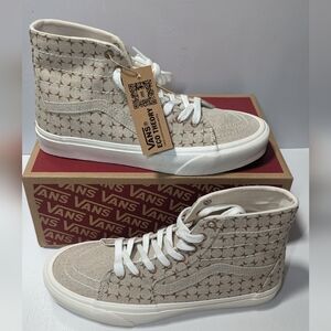 Vans SK8-HI Tapared  Eco Theory Checkerboard Sneakers
